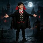 Boys Clothing Twill Vampire Costume