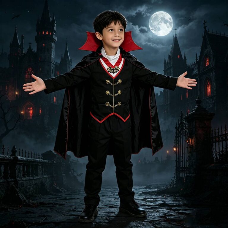Boys Clothing Twill Vampire Costume