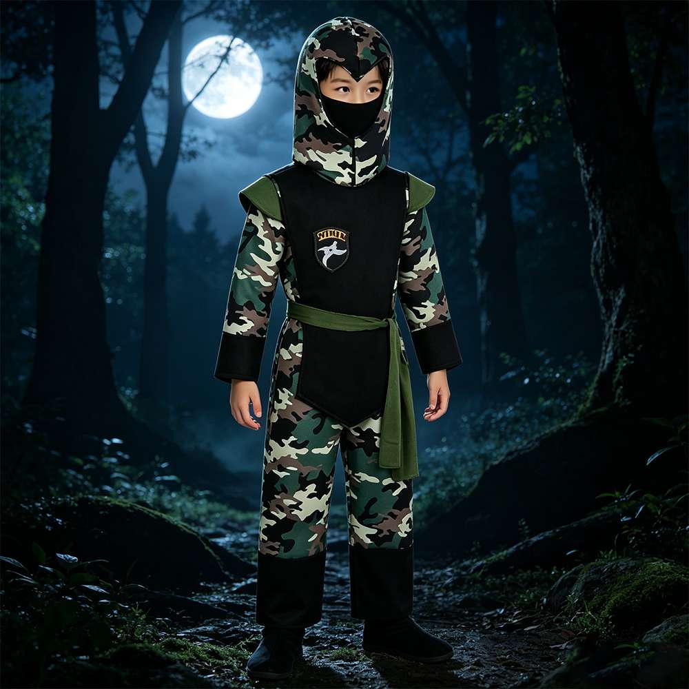 Boys Clothing Boys' Camouflage Ninja Costume