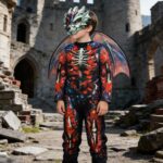 Boys Clothing Skeleton Dragon Warrior