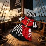 Girls' Clothing Girls' Skull Pirate Dress