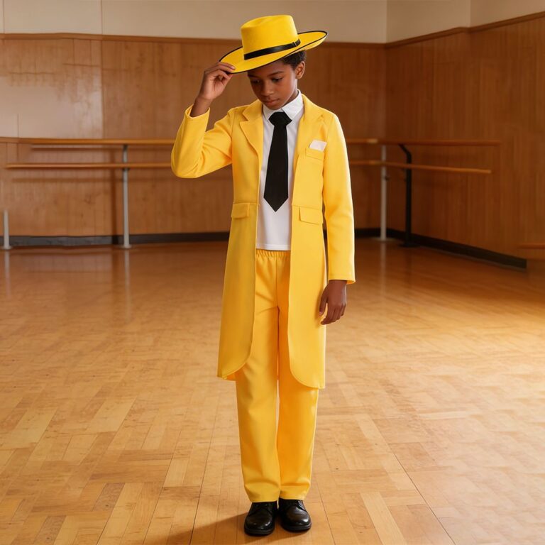 Boys Clothing Boys' Yellow Tailcoat