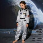 Girls' Clothing Girls' Silver Astronaut Costume