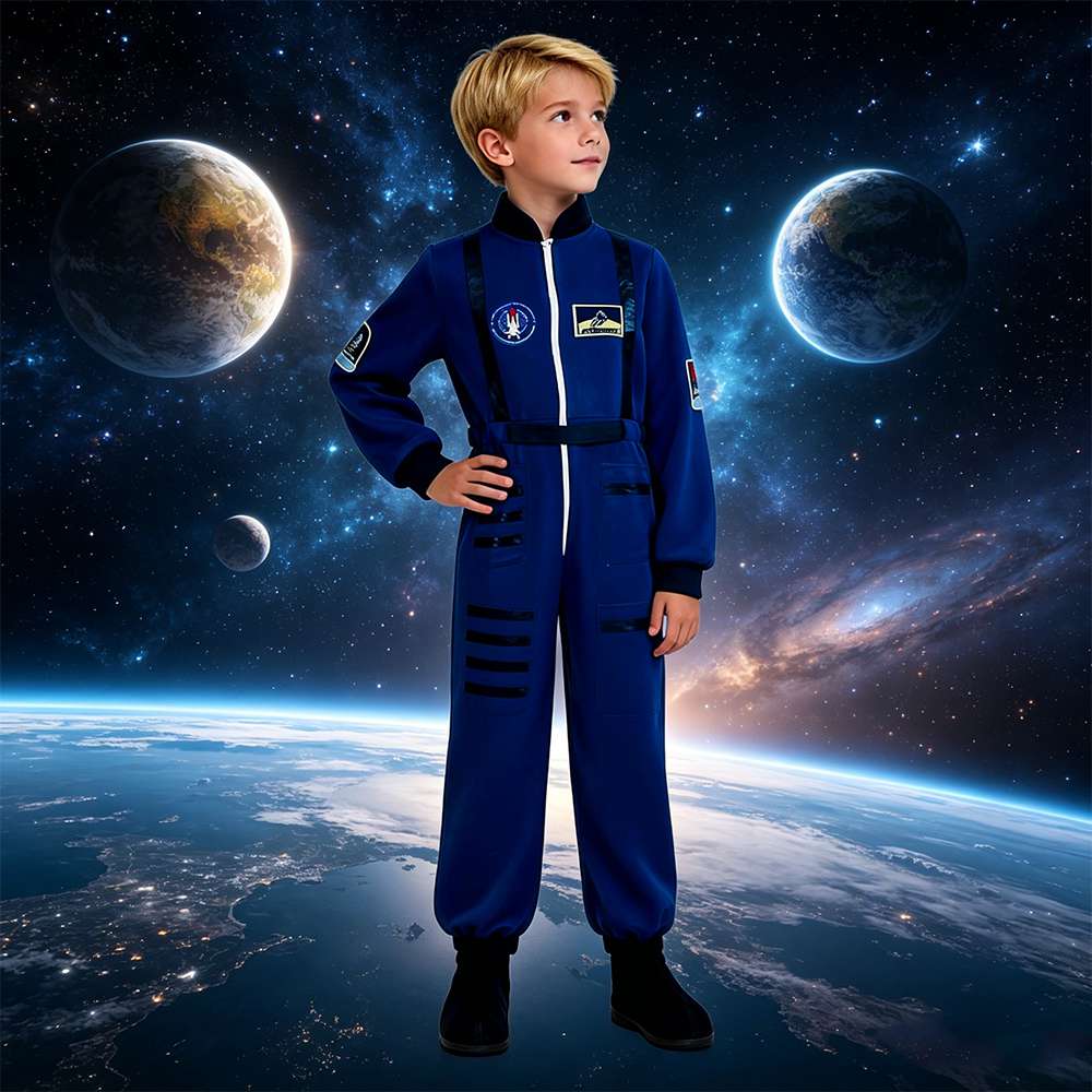 Boys Clothing Boys' Navy Astronaut Costume