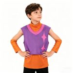 Boys Clothing Demon Hunter Boy Band "Mystery" — Purple & Yellow Top