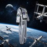 Girls' Clothing Girls' Blue Astronaut Suit